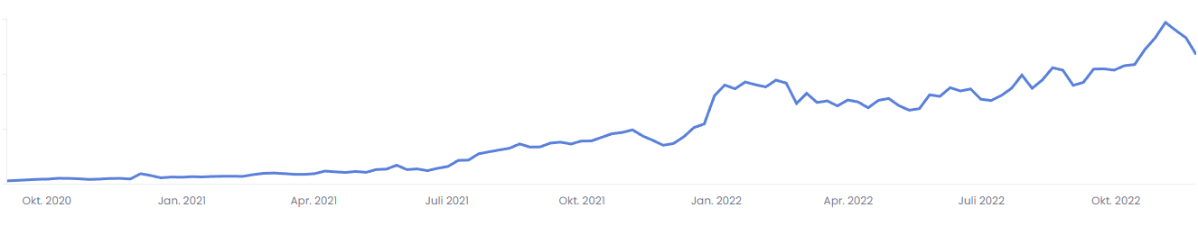 Besucher aus der organischen Suche des edogs Magazins mit experics
