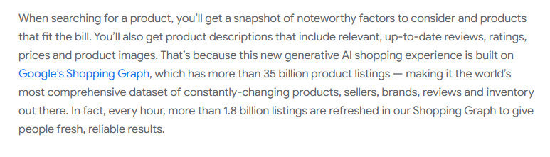 Im Mai 2023 informierte Google in einer eigenen Ankündigung über den Launch von Google SGE.