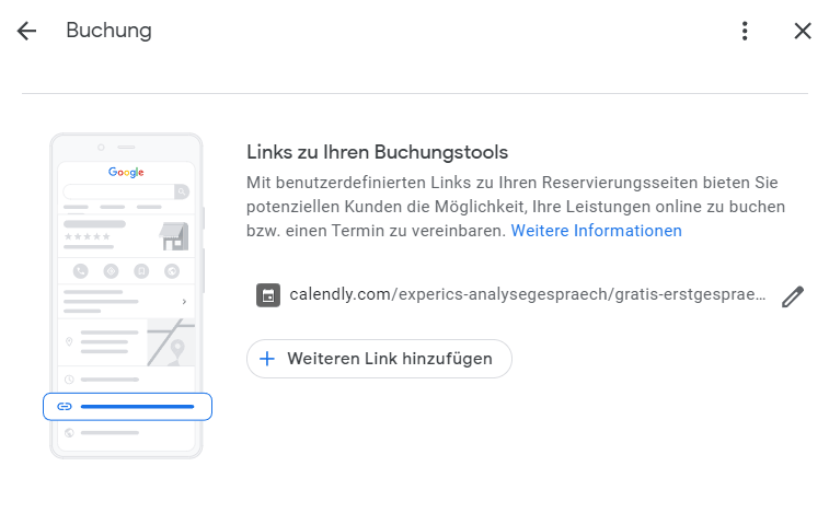 Möglichkeiten Zur Terminbuchung Im Google Unternehmensprofil Ergänzen