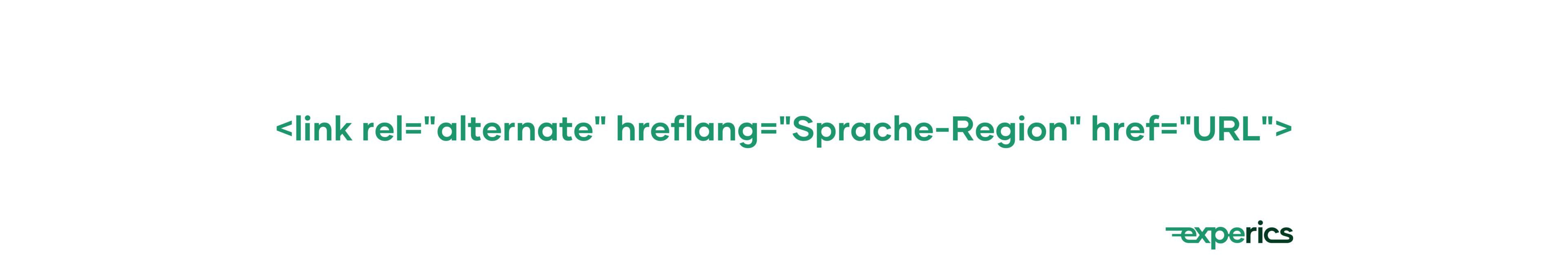 So sieht eine korrekte Verwendung des hreflang-Attributs aus.