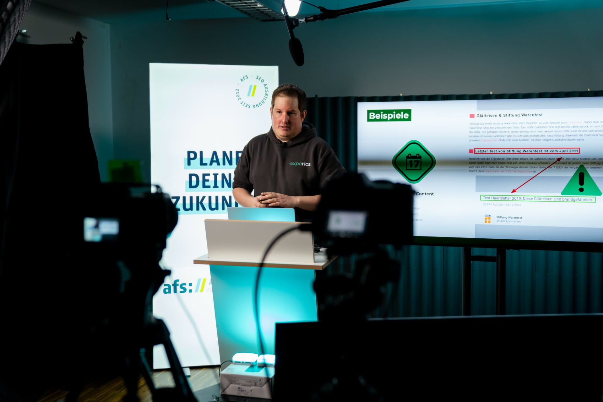 Michael Möller bei der afs Akademie zum Thema Content Gap Analysen Michael Möller bei der afs Akademie zum Thema Content Gap Analysen