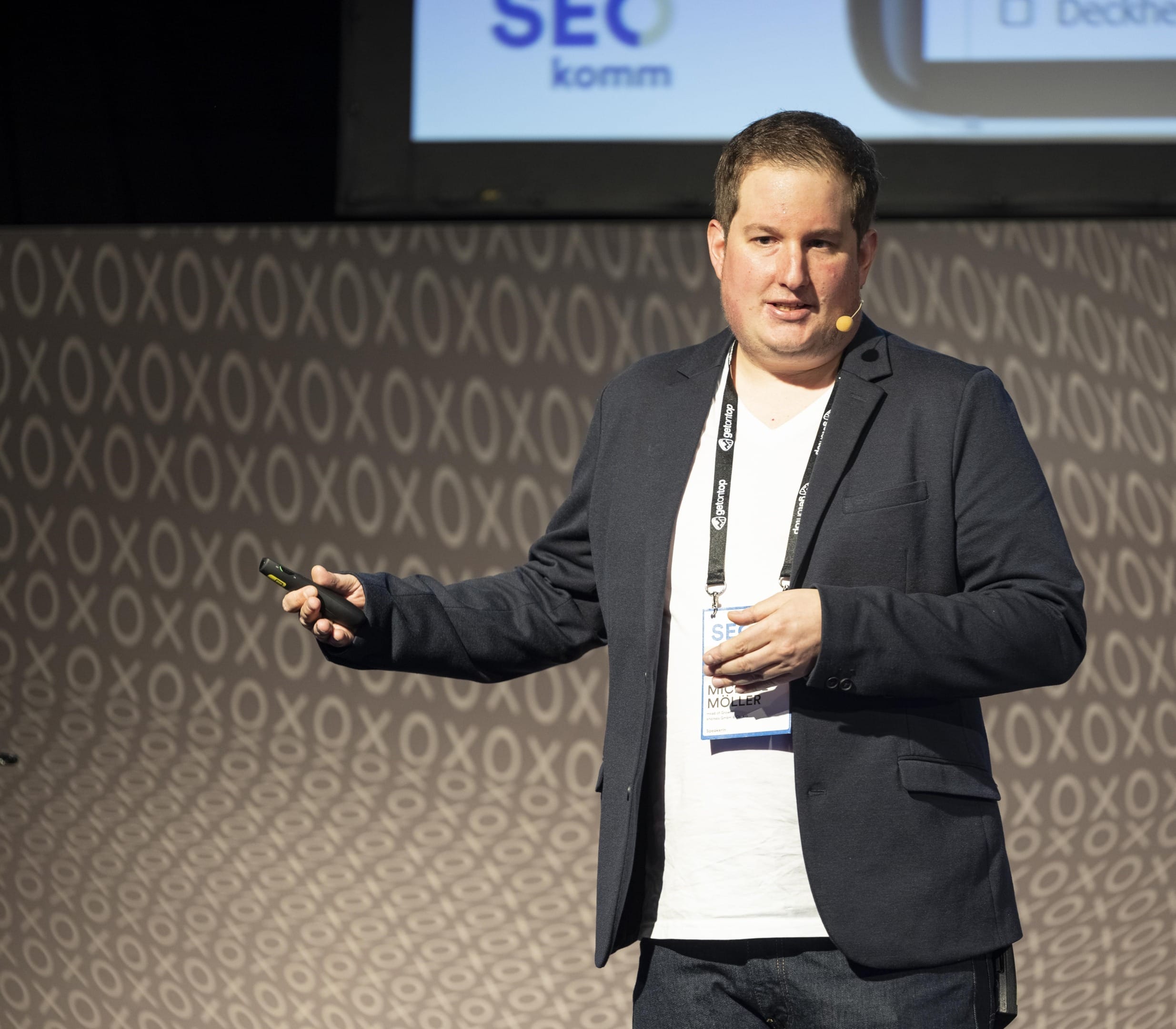 Michael Möller auf der SEOkomm 2022 michael moeller seokomm 2022 ausschnitt
