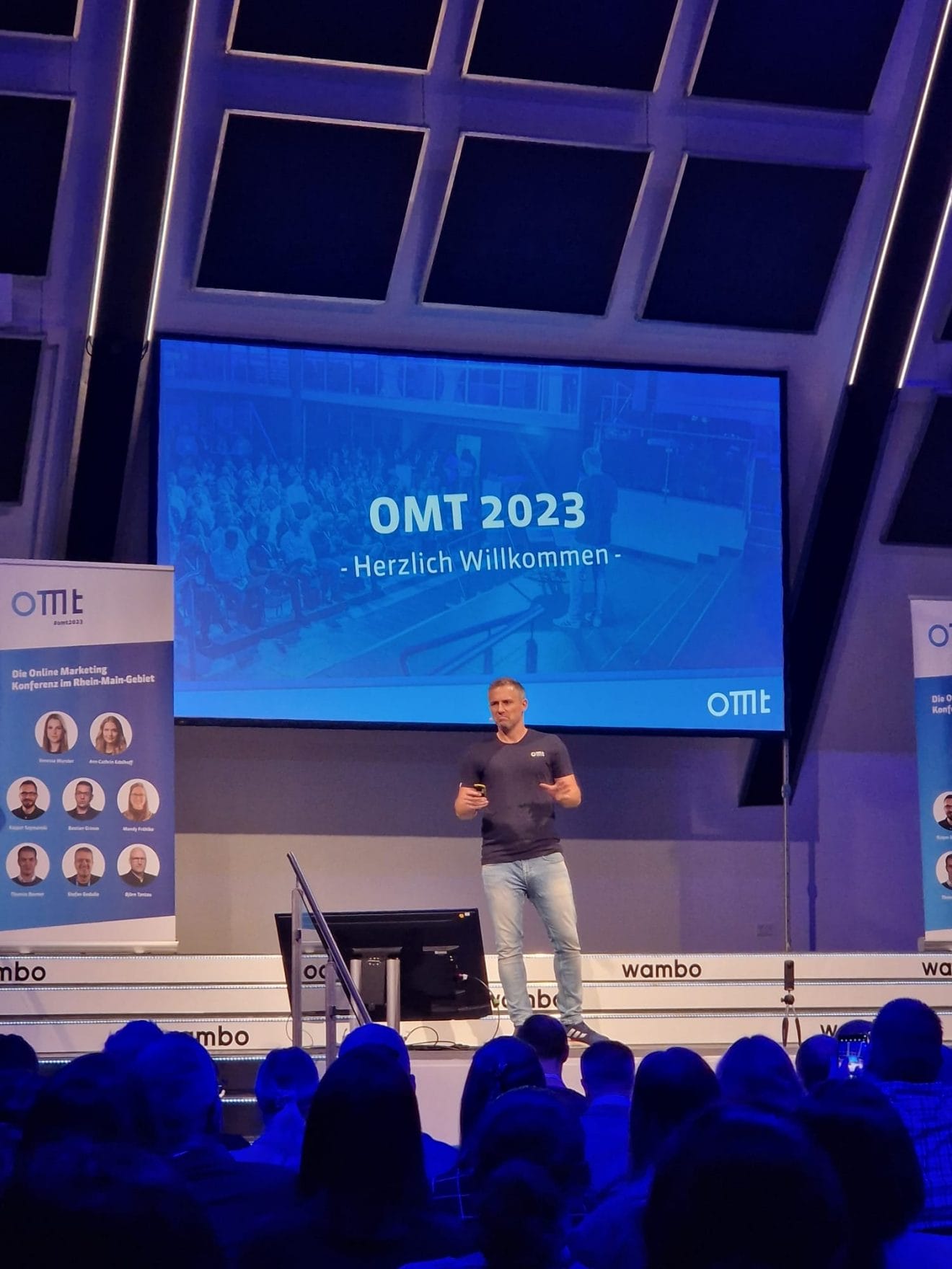 Mario Jung bei der Eröffnung des OMT 2023