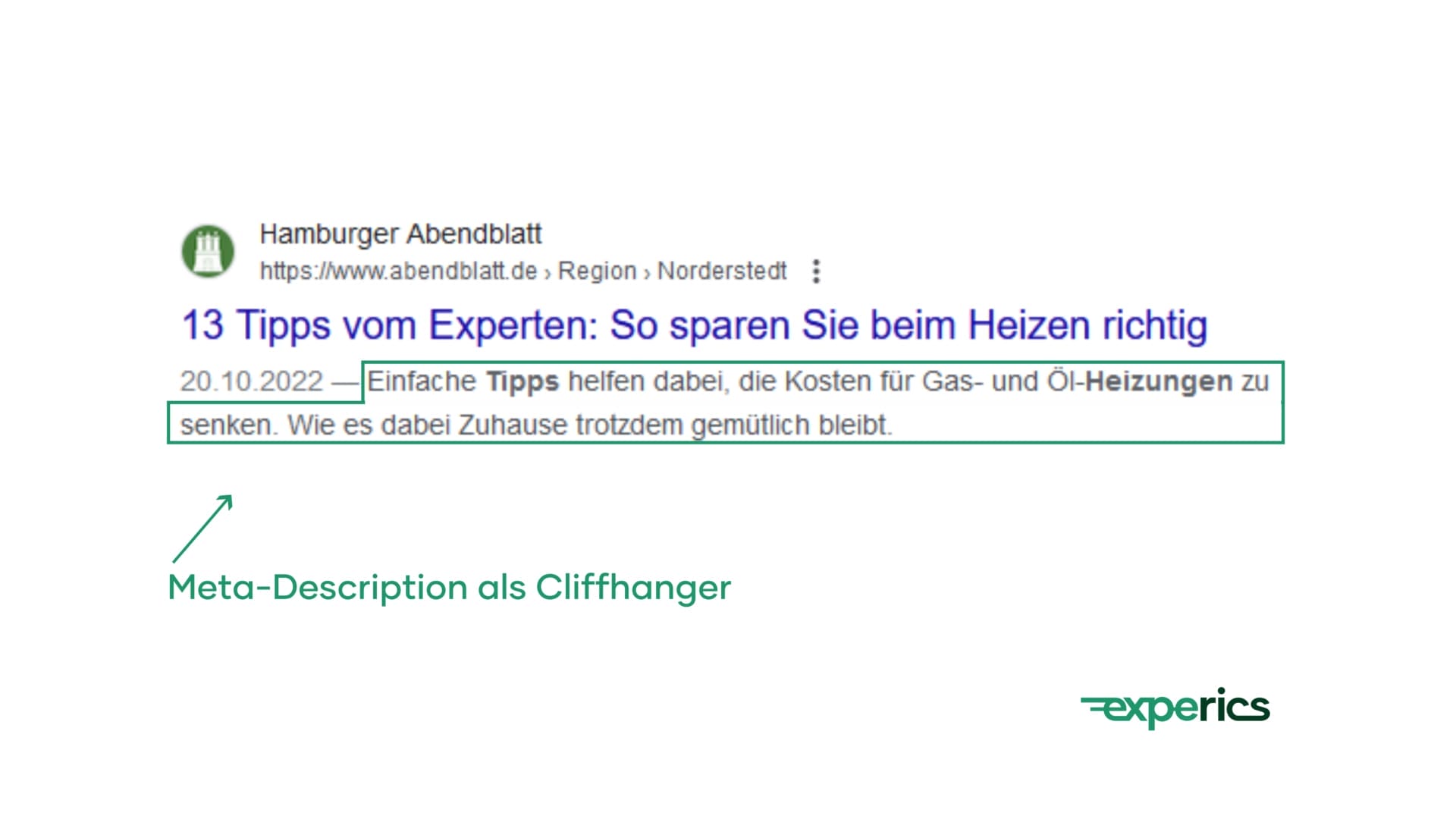 Meta-Description Als Cliffhanger? Für Redaktionelle Beiträge Ist Das Die Beste Lösung.