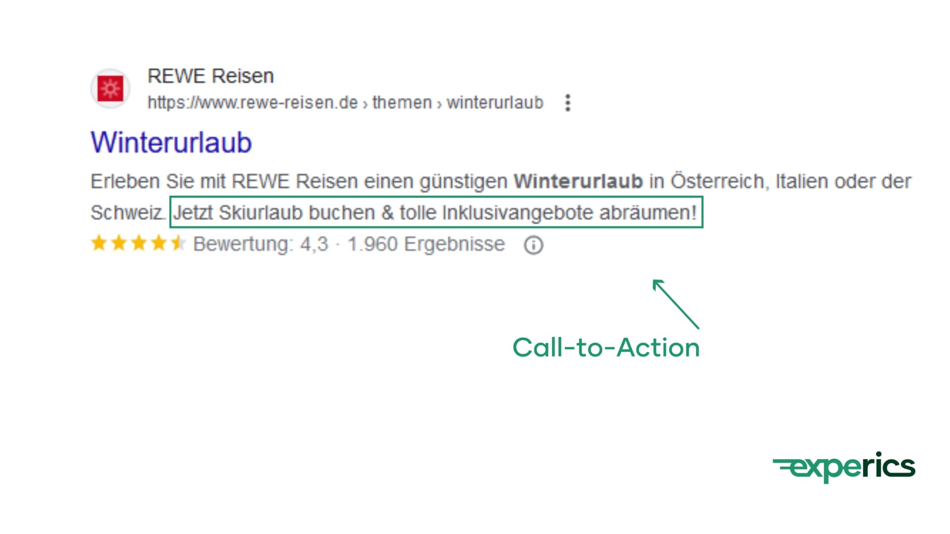 Welcher Call-to-Action funktioniert für dich am besten? Das findest du heraus, indem du deine Meta-Descriptions variierst.