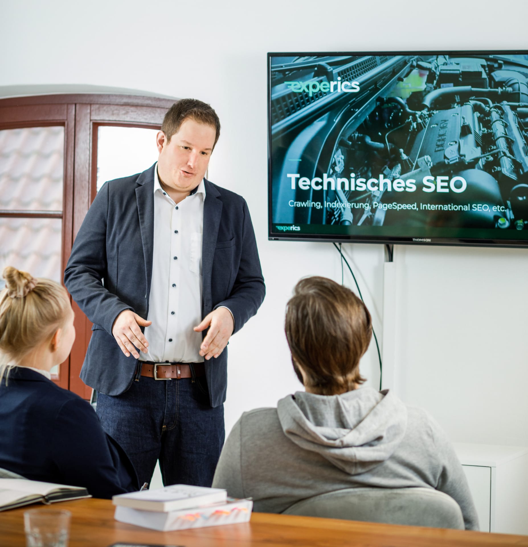 SEO Audit und Workshop: Beratung und Präsentation von experics